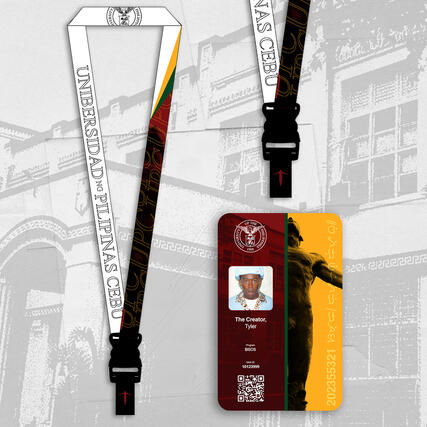 University of the Philippines Cebu ID and Lanyard Concept (Personal work)