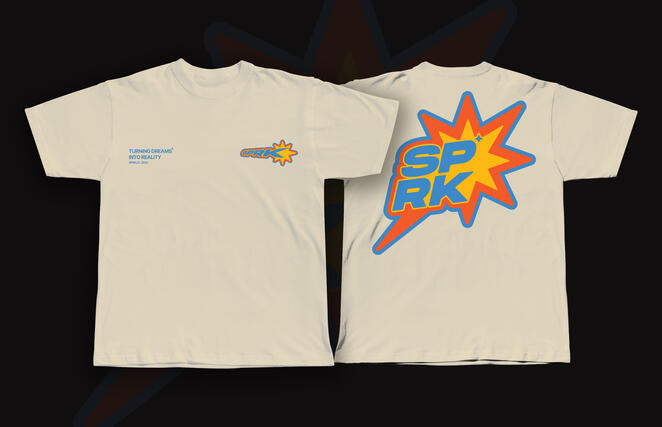 Spark Local Tee Design (Client commission)