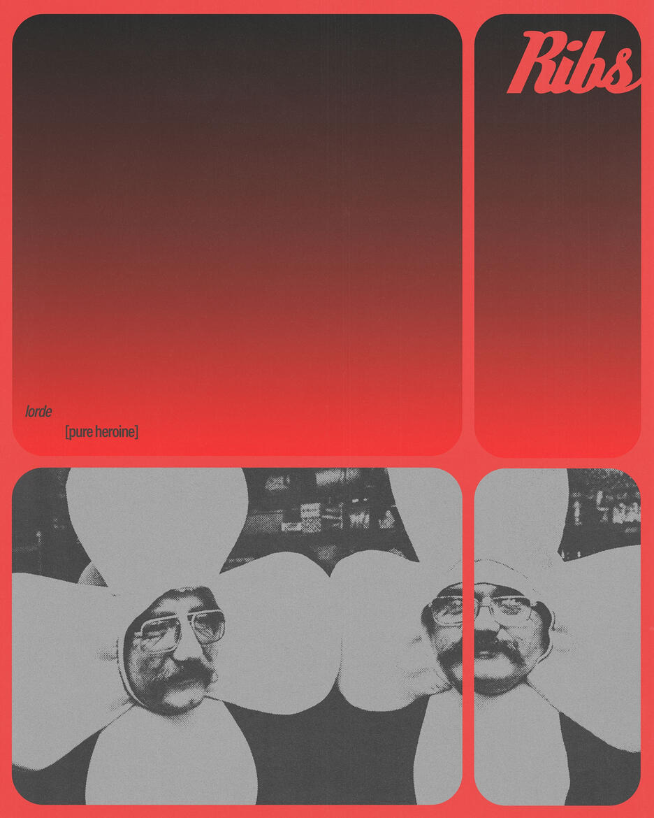 Ribs by Lorde poster (Personal work)